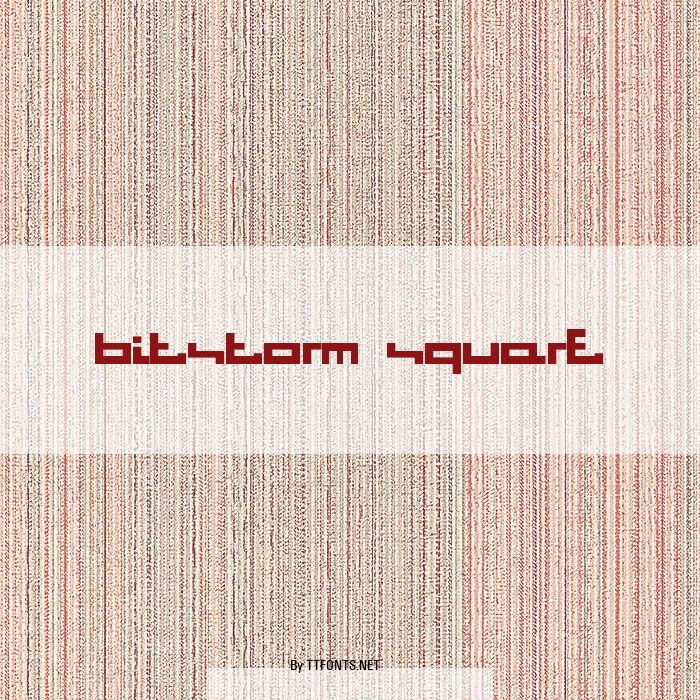 Bitstorm SQUARE example