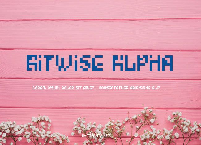 Bitwise Alpha example