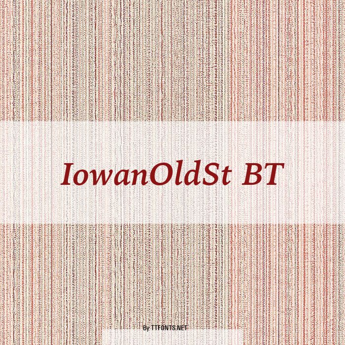 IowanOldSt BT example