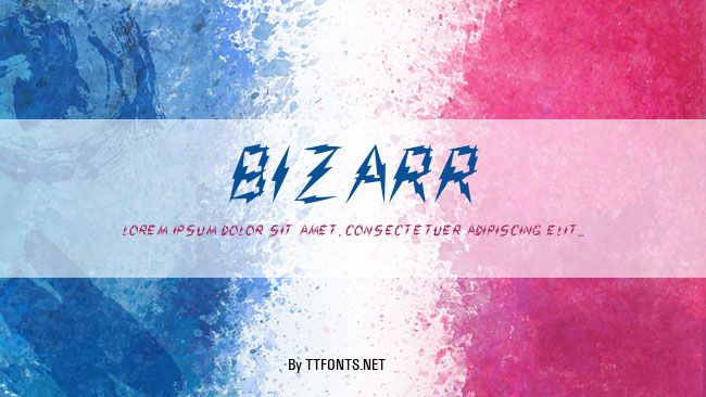 Bizarr example
