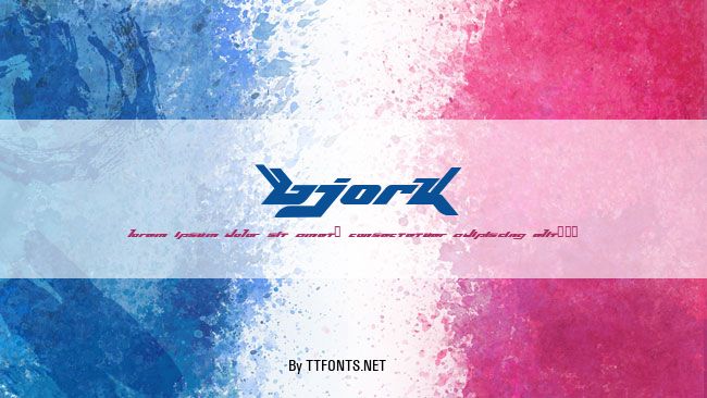 Bjork example