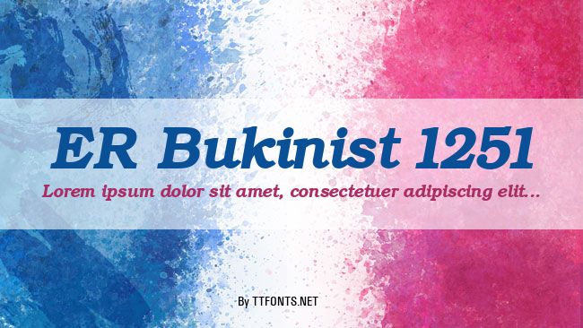 ER Bukinist 1251 example