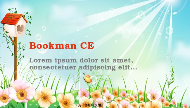 Bookman CE example