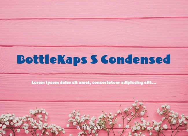 BottleKaps S Condensed example