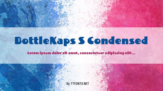 BottleKaps S Condensed example