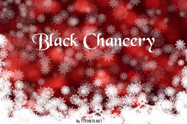 Black Chancery example