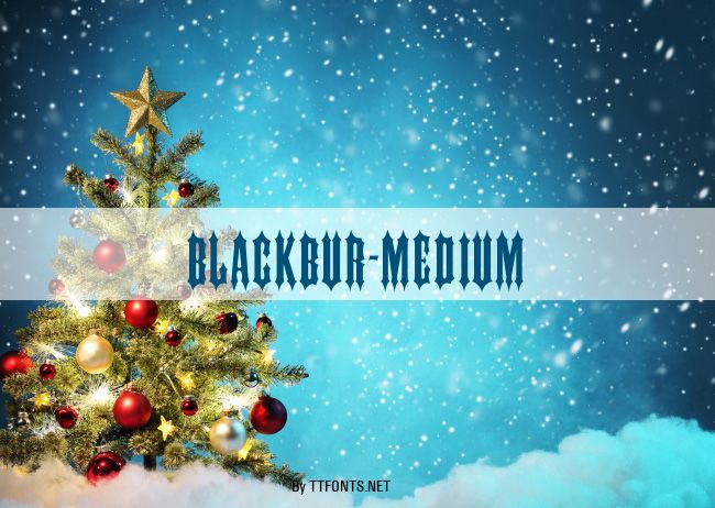 Blackbur-Medium example