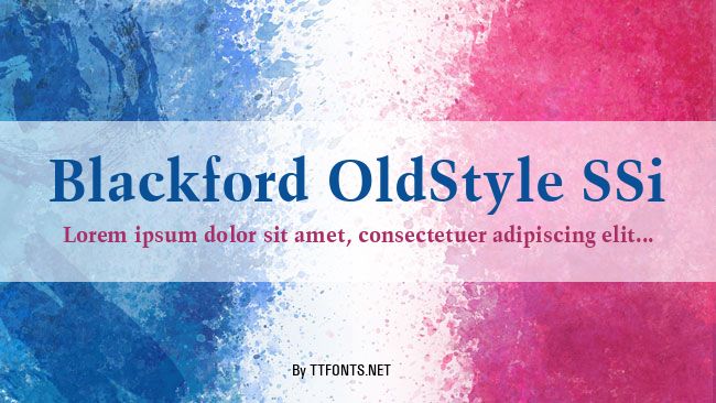 Blackford OldStyle SSi example