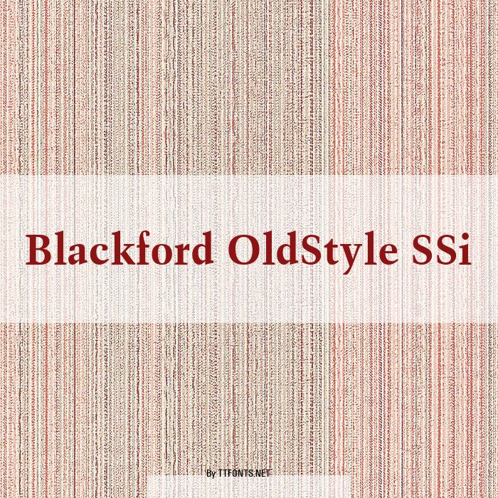 Blackford OldStyle SSi example