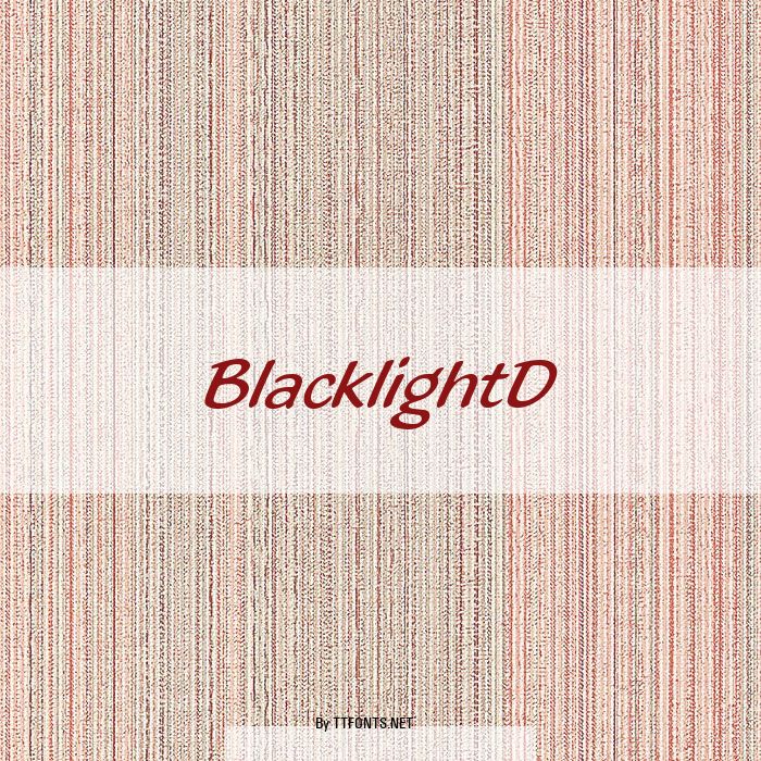 BlacklightD example