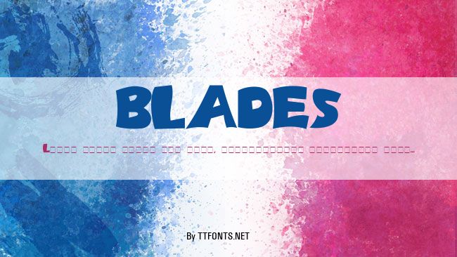 BLADES example