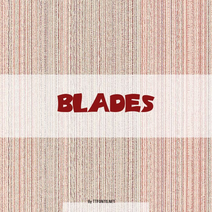 Blades example