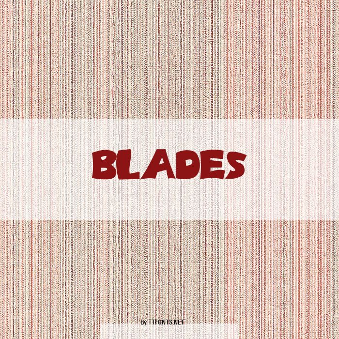 BLADES example