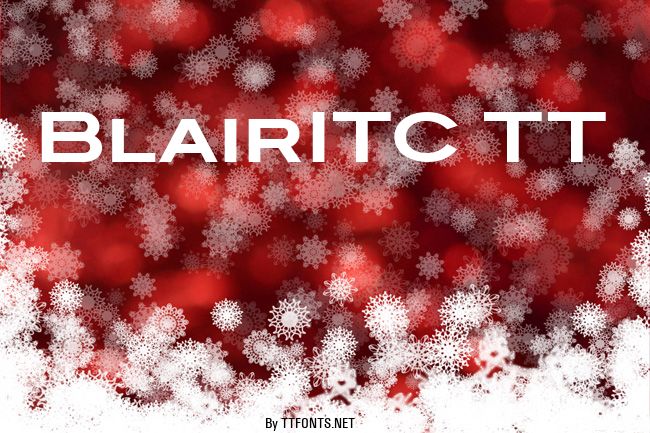 BlairITC TT example