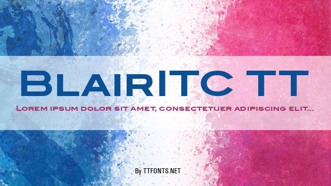 BlairITC TT example