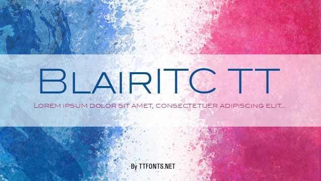 BlairITC TT example