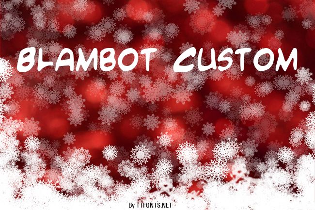 Blambot Custom example