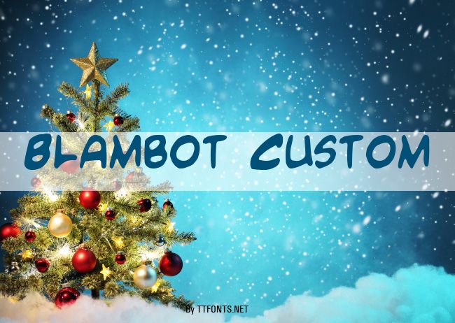 Blambot Custom example