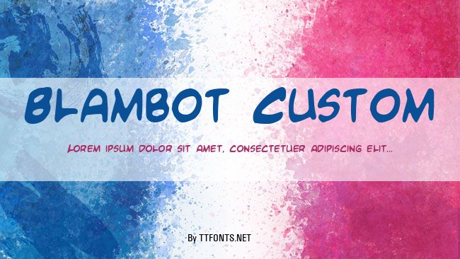 Blambot Custom example