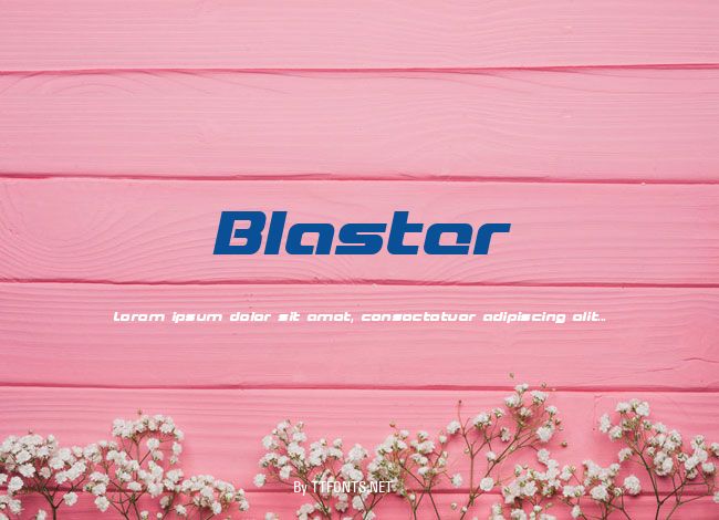 Blaster example