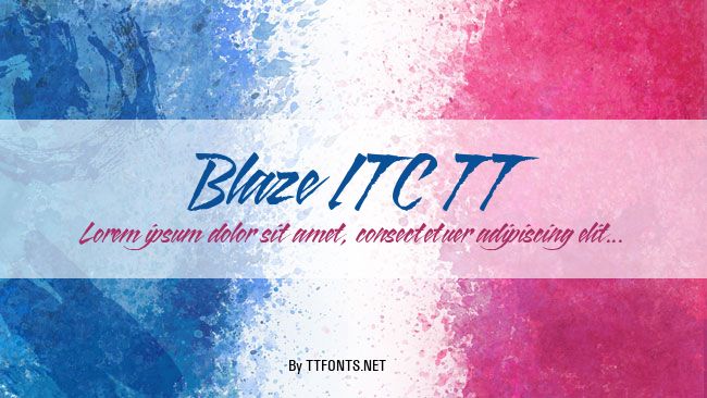 Blaze ITC TT example