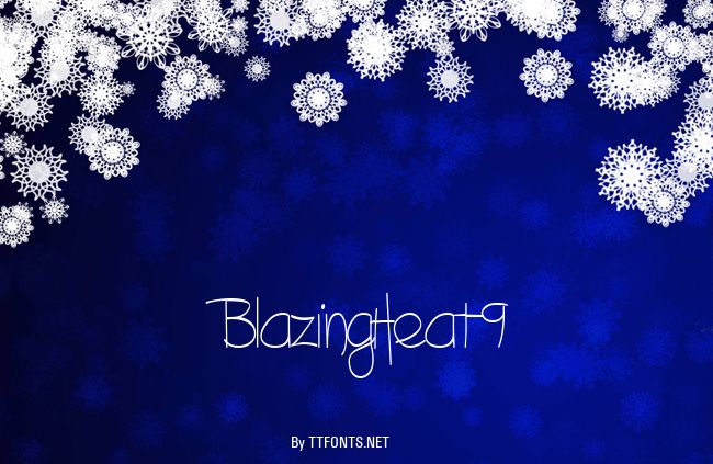 BlazingHeat9 example