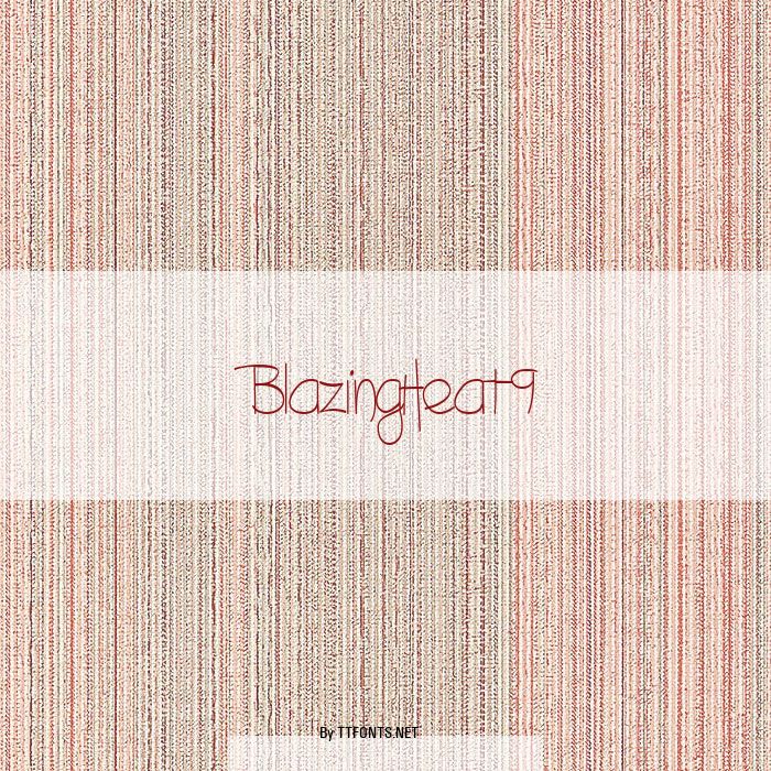 BlazingHeat9 example