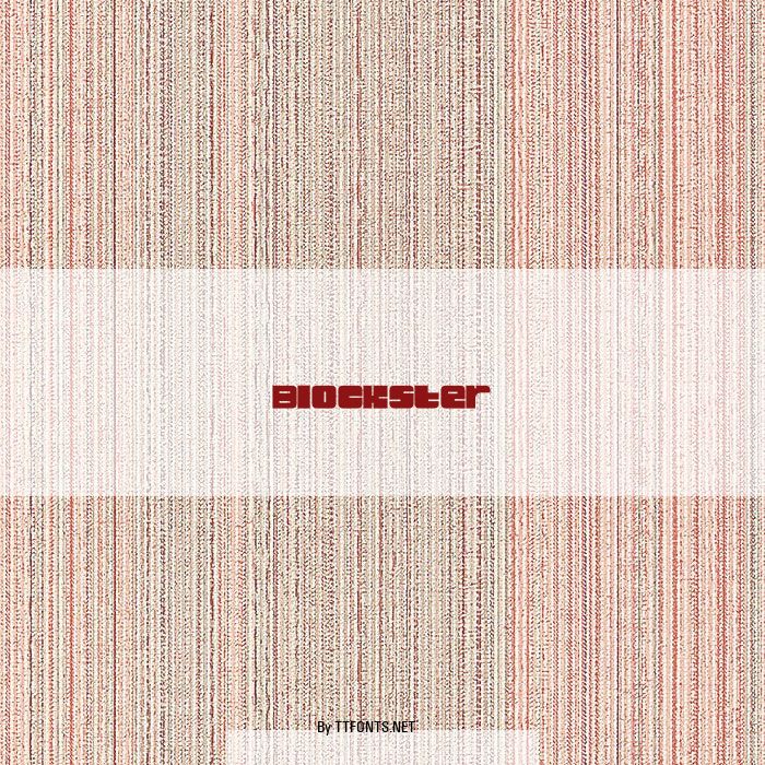 Blockster example
