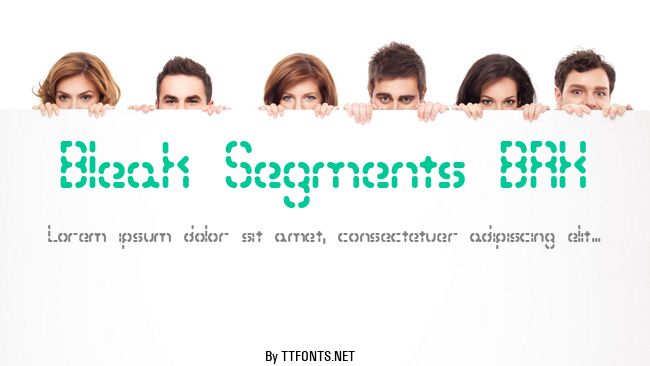 Bleak Segments BRK example