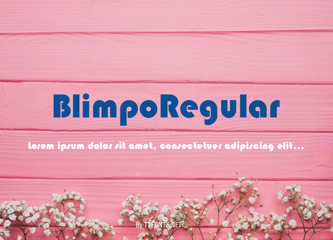 BlimpoRegular example