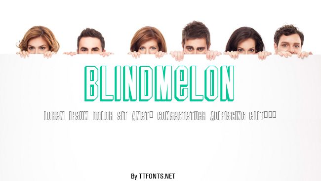 BlindMelon example