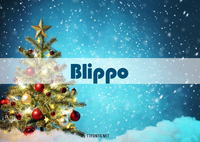 Blippo example