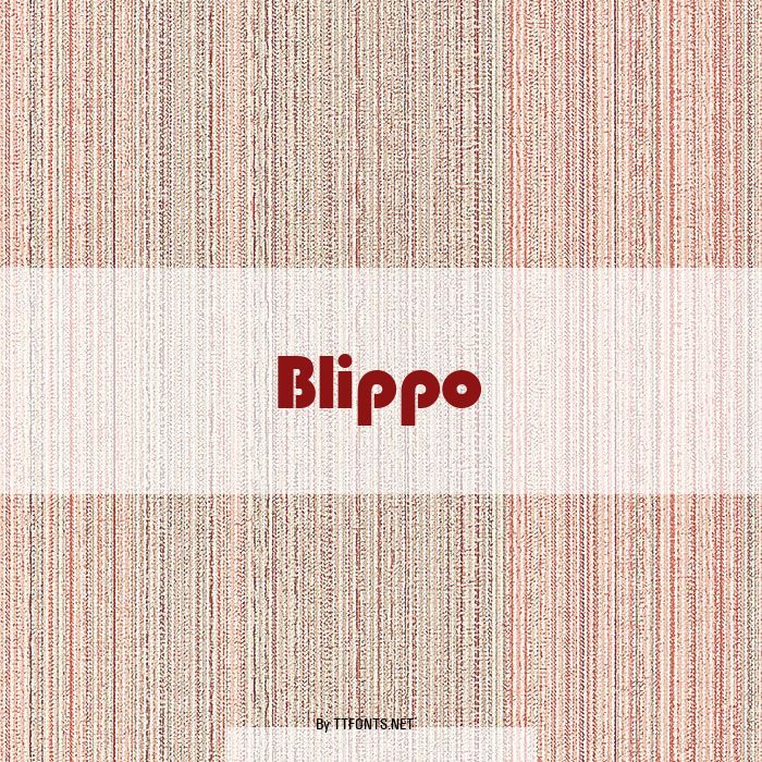 Blippo example