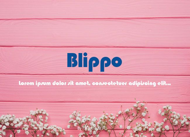 Blippo example