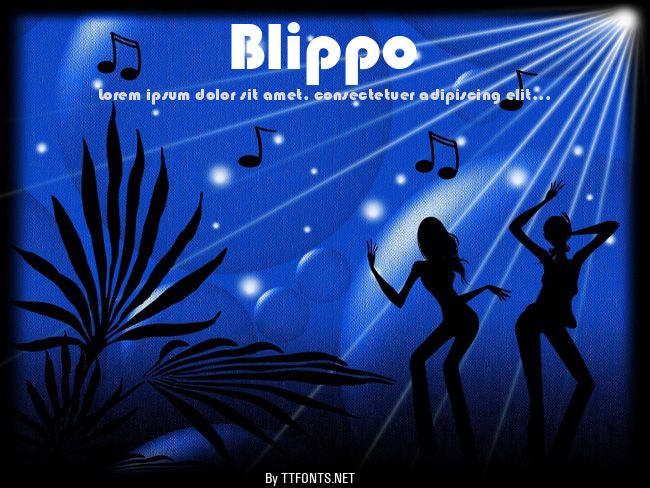Blippo example