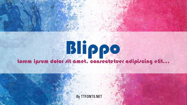 Blippo example