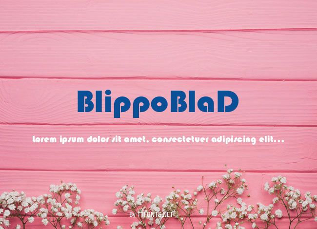 BlippoBlaD example