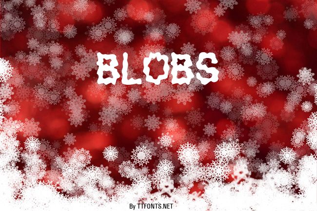 Blobs example