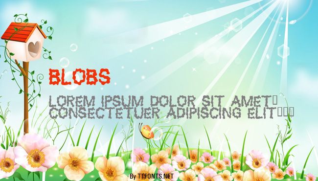 Blobs example