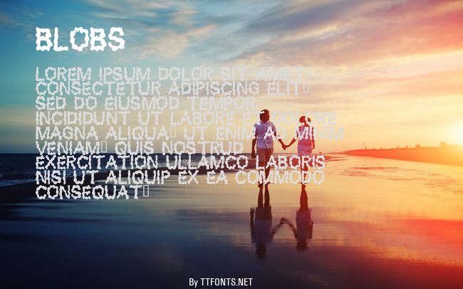 Blobs example
