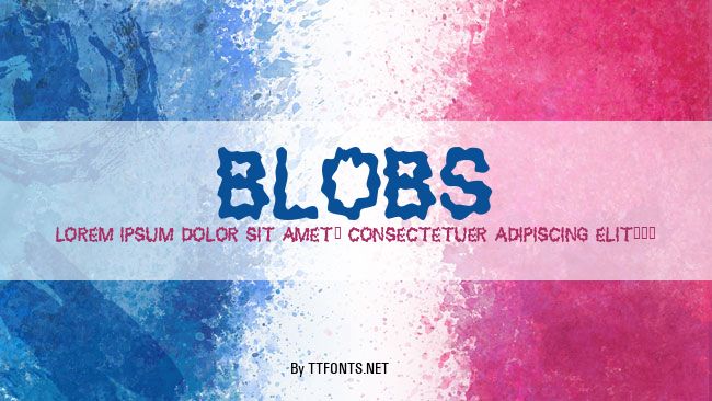 Blobs example