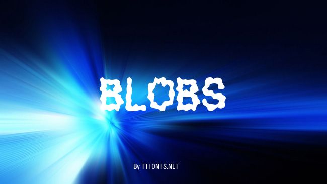 Blobs example