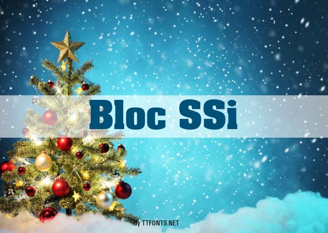 Bloc SSi example