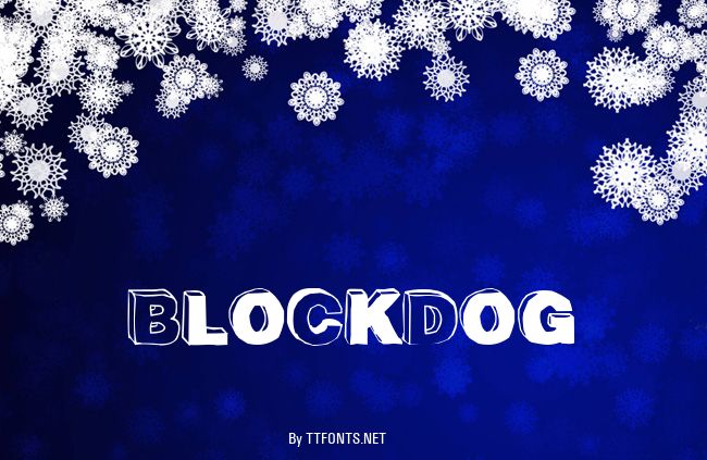 BlockDog example