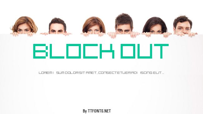 Block Out example