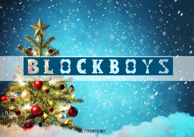 Blockboys example