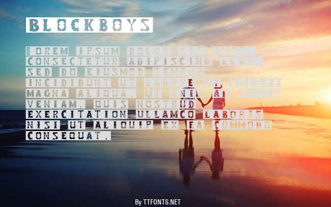 Blockboys example