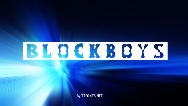 Blockboys example
