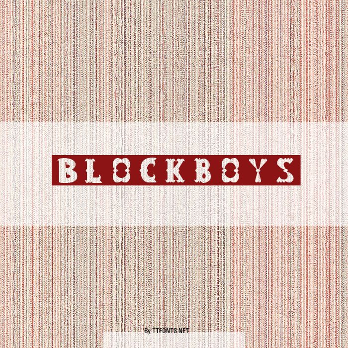 Blockboys example
