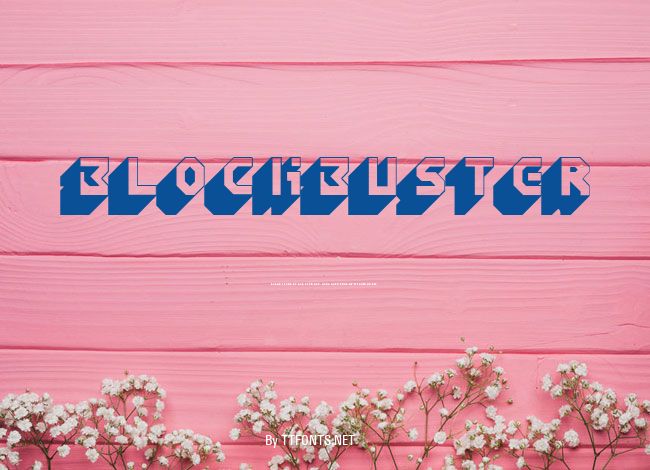 Blockbuster example